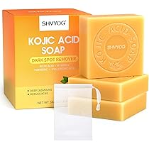 Savon à l'Acide Kojique et Curcuma VC pour Visage et Corps